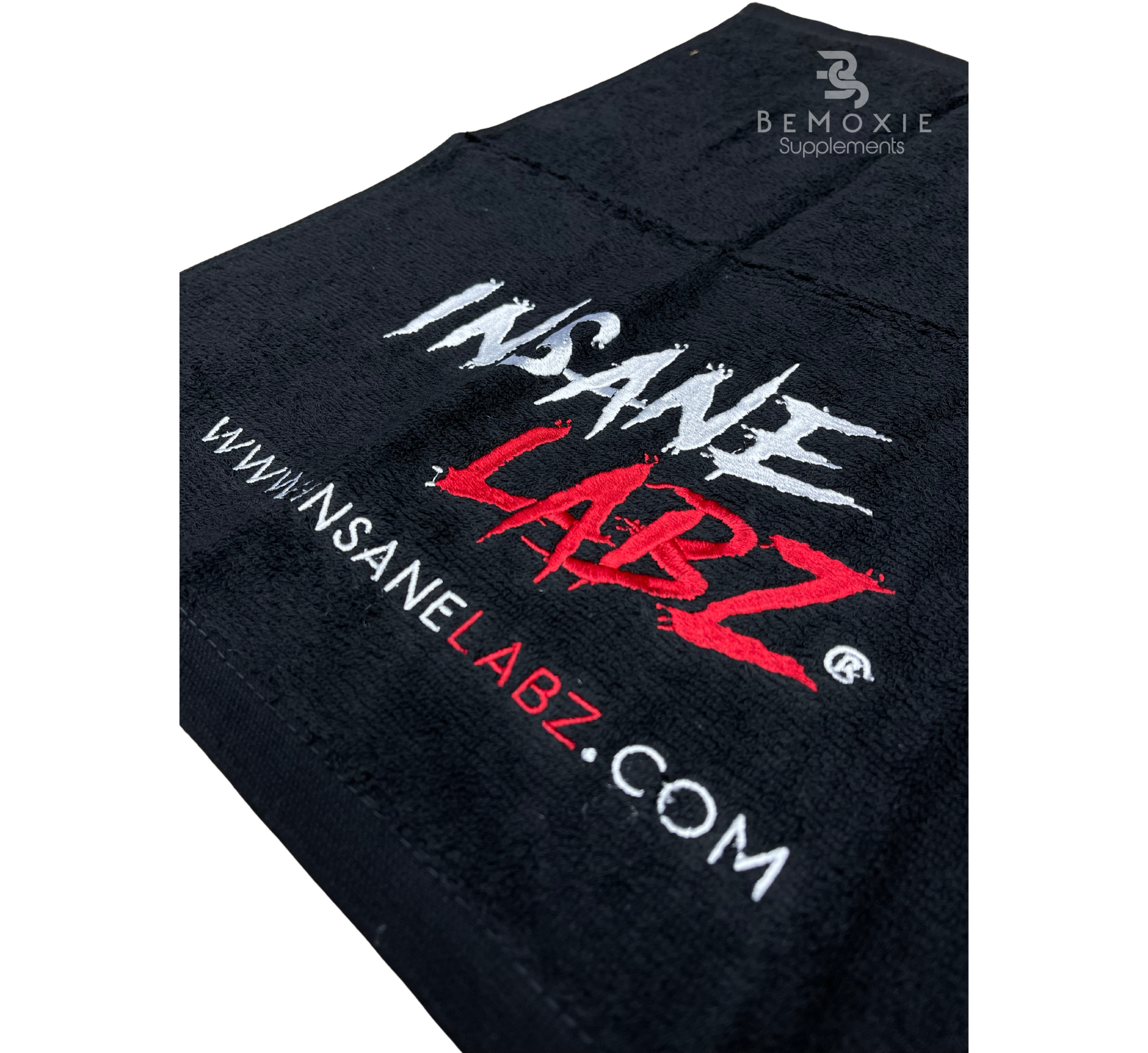 Insane Labz Gym Towel - BLACK - Bemoxie Supplements