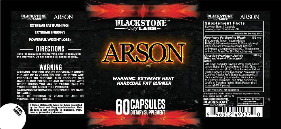 Arson - Bemoxie Supplements