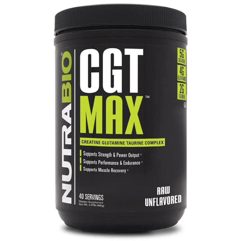 NutraBio CGT Max - Bemoxie Supplements