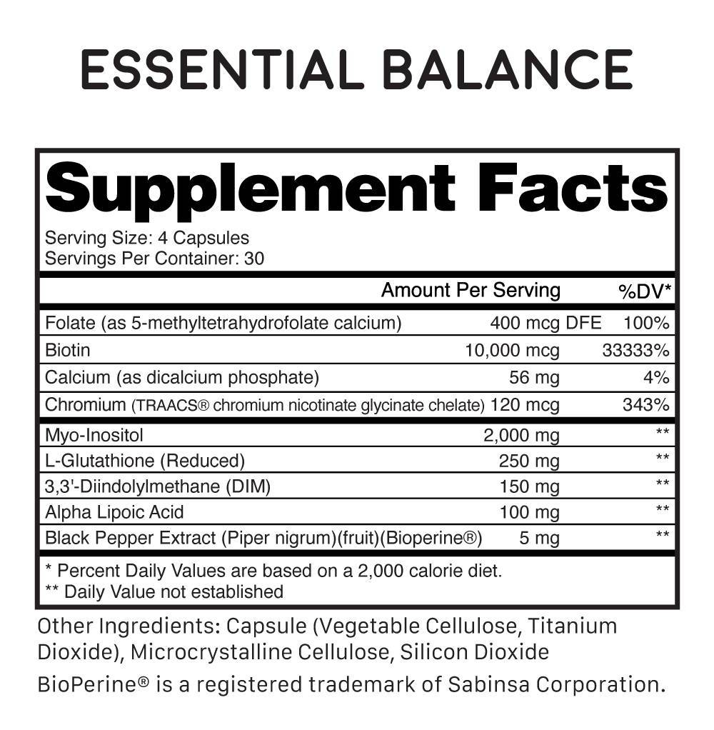 FoxyFit Essential Balance - Bemoxie Supplements