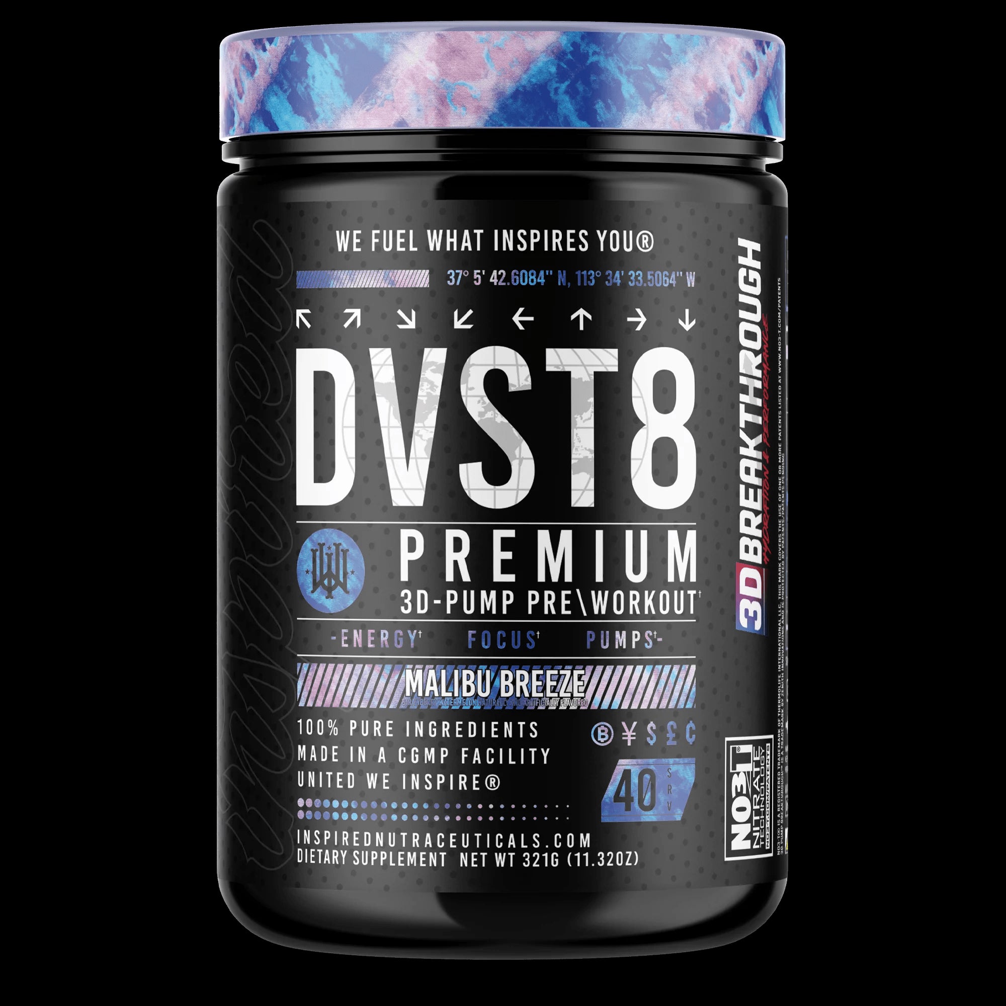 DVST8 Global­­ Pre-Workout - Bemoxie Supplements
