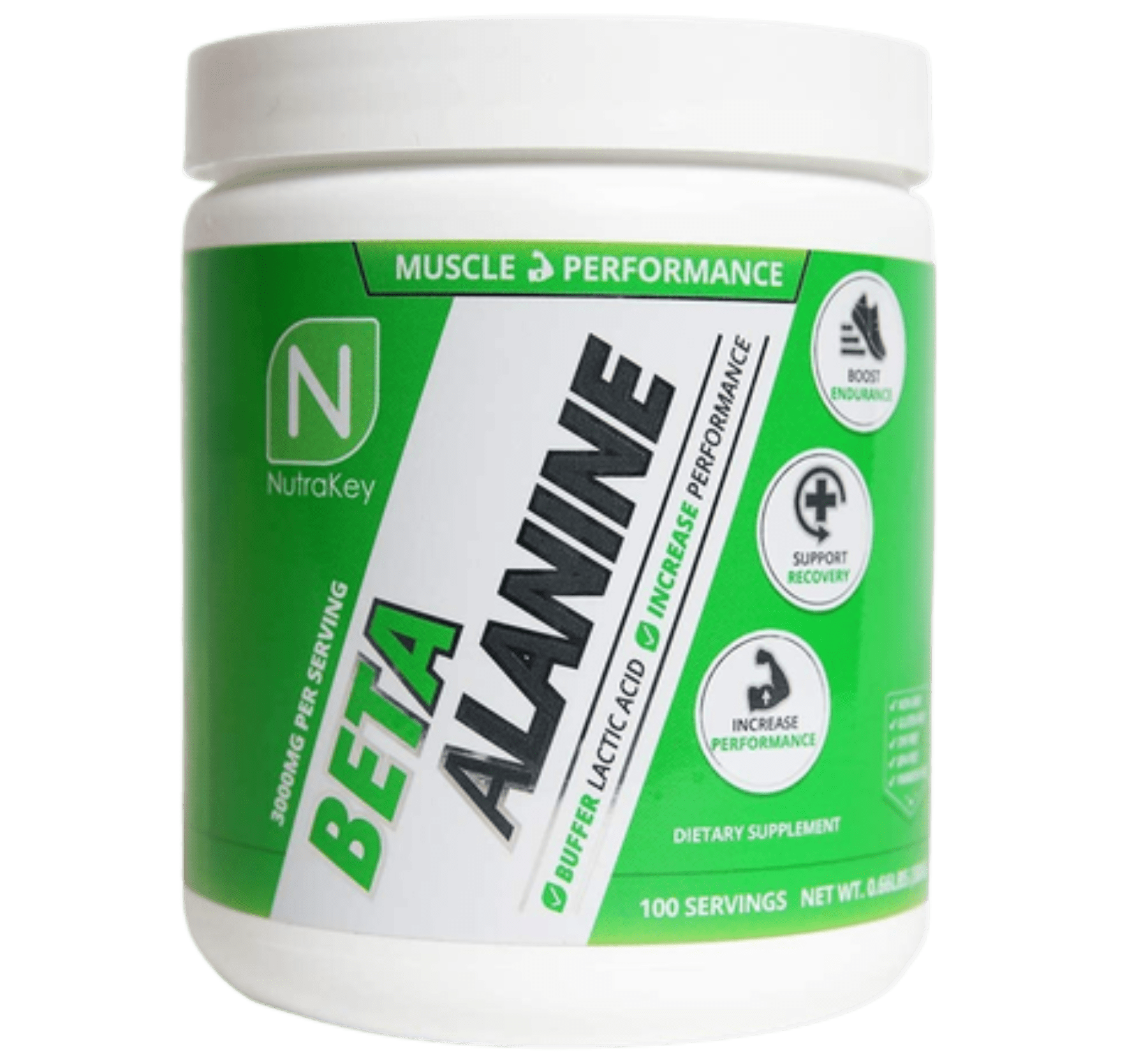 NutraKey Beta Alanine Powder - Bemoxie Supplements