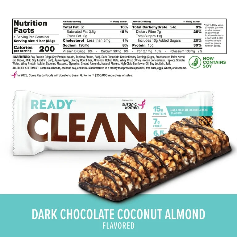 Ready Clean Protein Bars