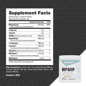 NutraBio Deep Sleep - Bemoxie Supplements