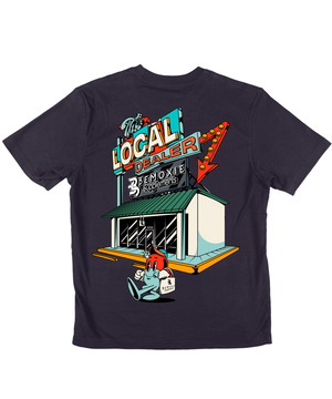 The Local Dealer Acid Wash Tee - Bemoxie Supplements