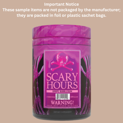 Scary Hours Pre Workout Sample (1) - Bemoxie Supplements