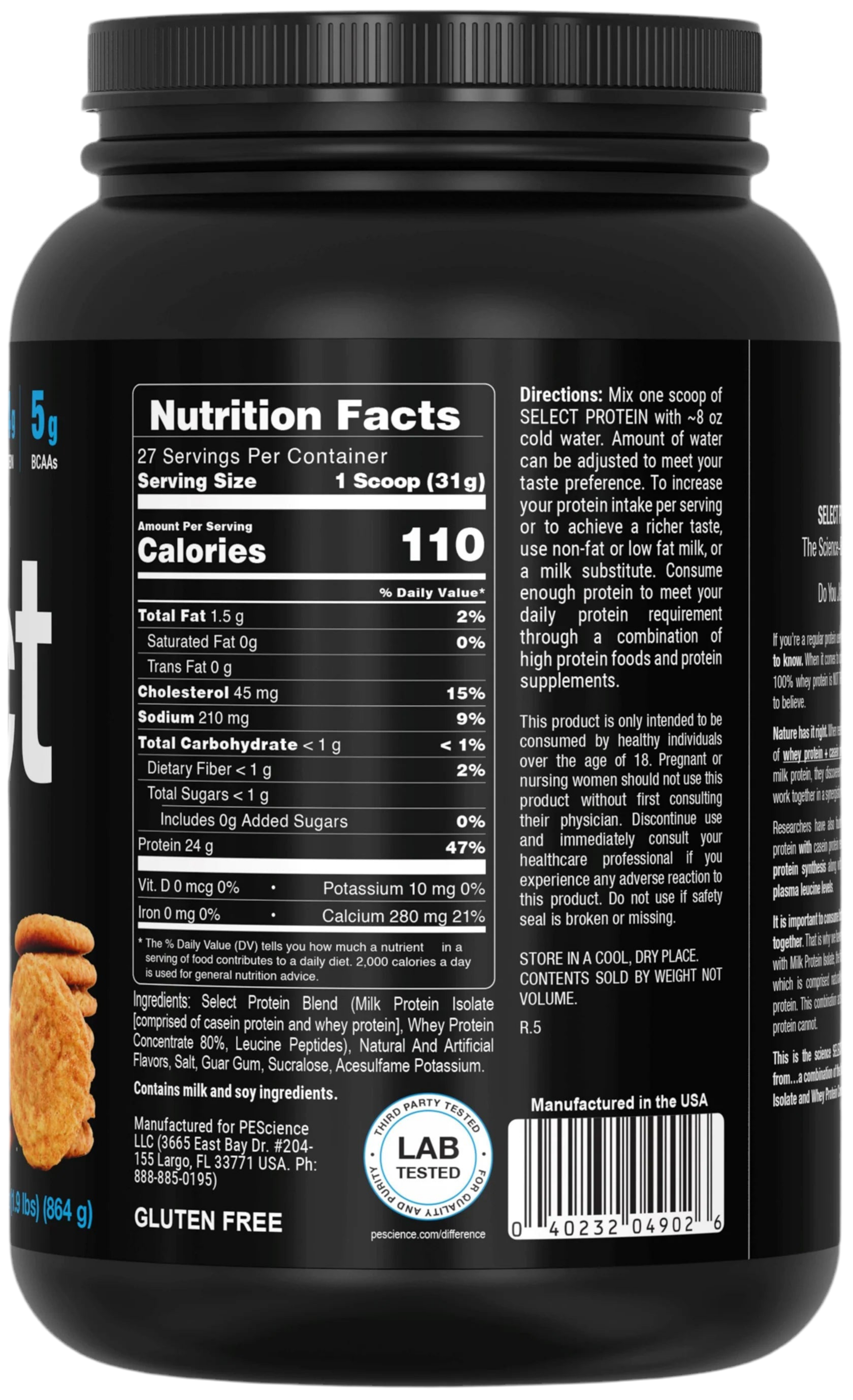 PEScience SELECT Protein - Bemoxie Supplements