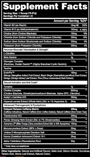 AfterDark VOID Pre-Workout - Bemoxie Supplements