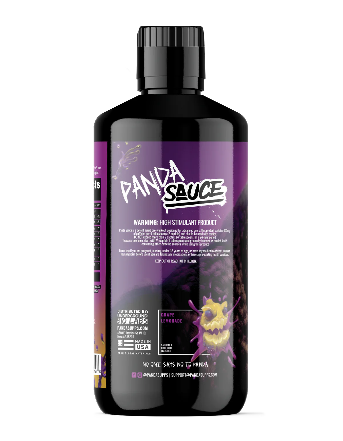 Panda Sauce (Pump Sauce & Panda Supps Collab) - Bemoxie Supplements