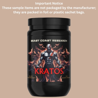 Beast Coast Research Kratos pre workout Sample (1) - Bemoxie Supplements