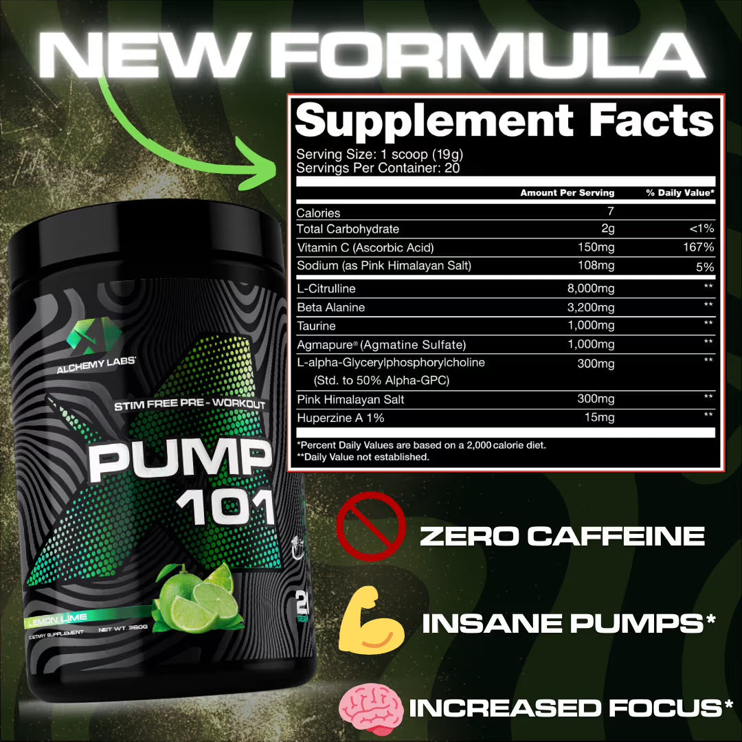 Alchemy Labs Pump 101