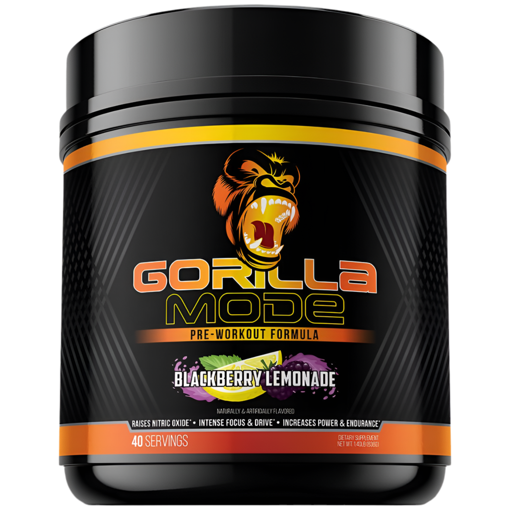 Gorilla Mode Pre Workout - Bemoxie Supplements