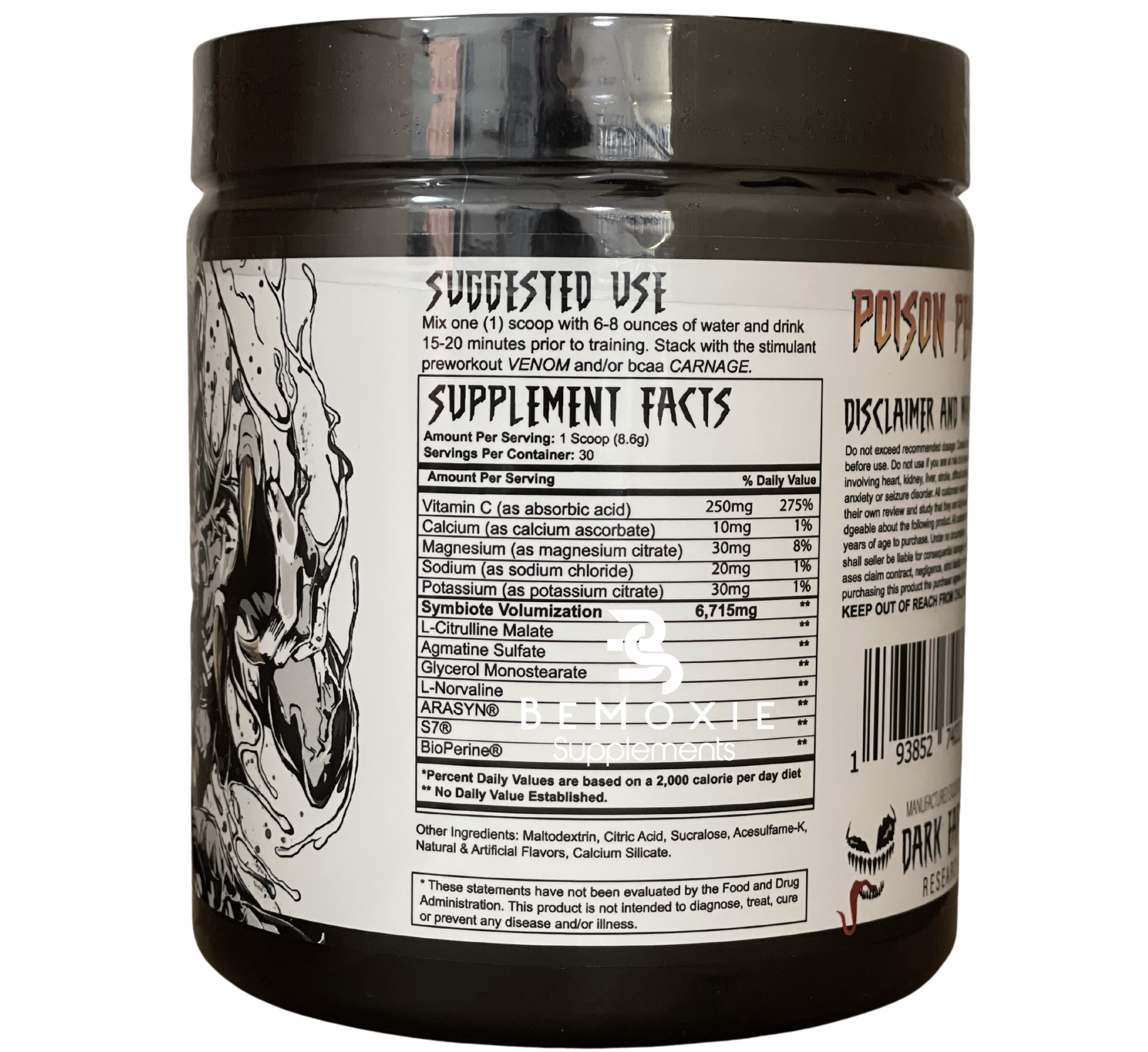 Dark Earth Research Anti-Venom | Anabolic Pump - Bemoxie Supplements