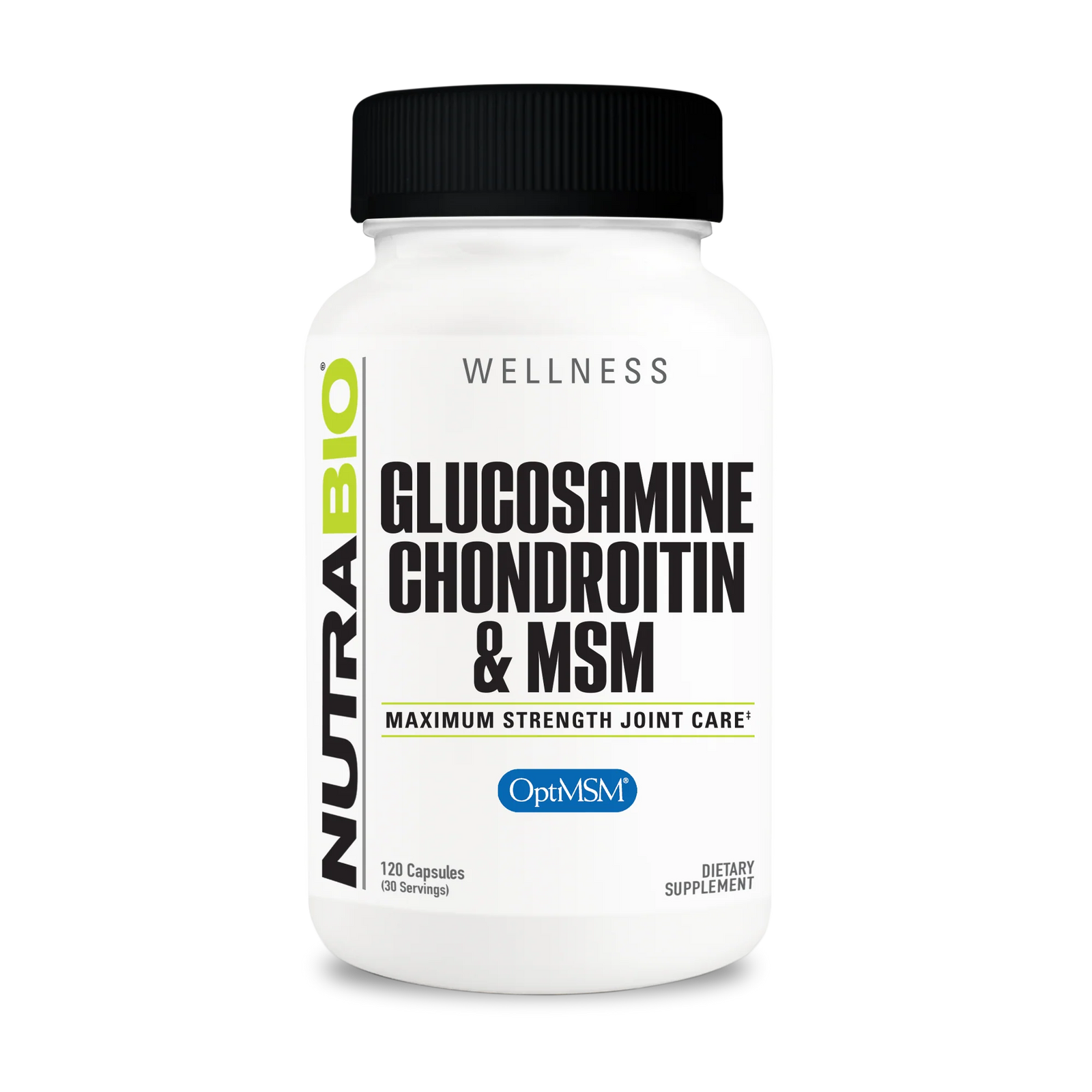 NutraBio Glucosamine Chondroitin & MSM