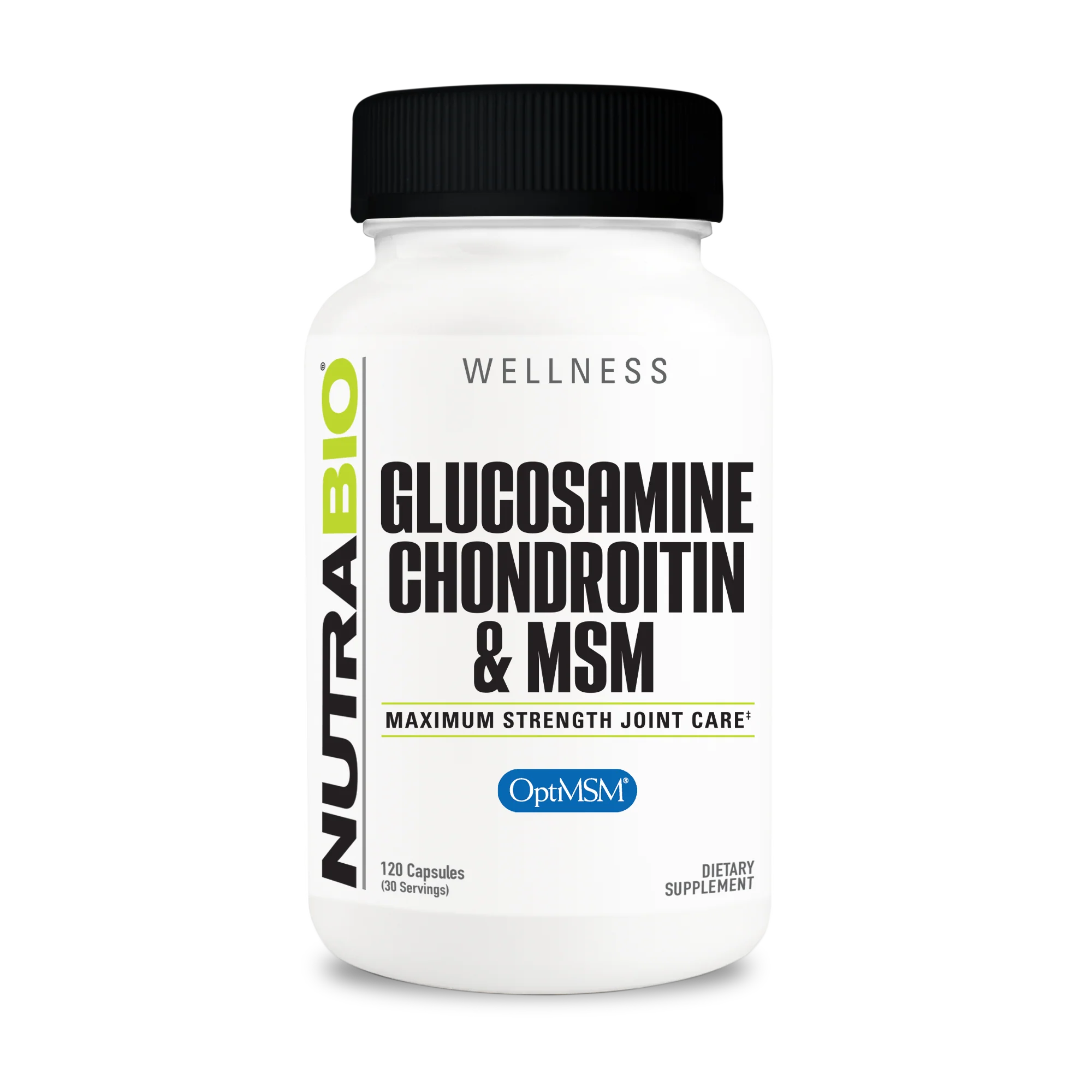 NutraBio Glucosamine Chondroitin & MSM