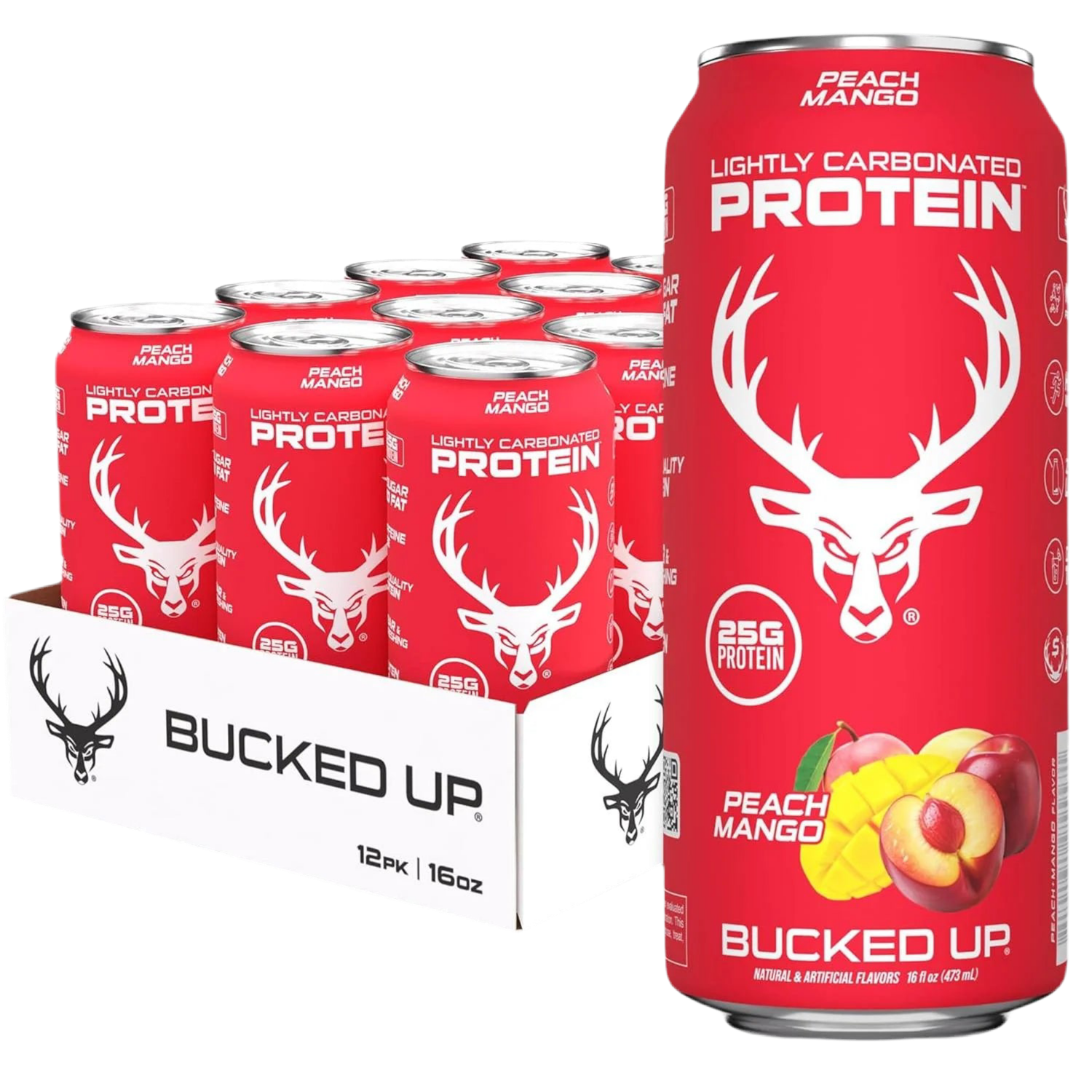 Bucked Up Lightly Carbonated Protein RTD - Bemoxie Supplements