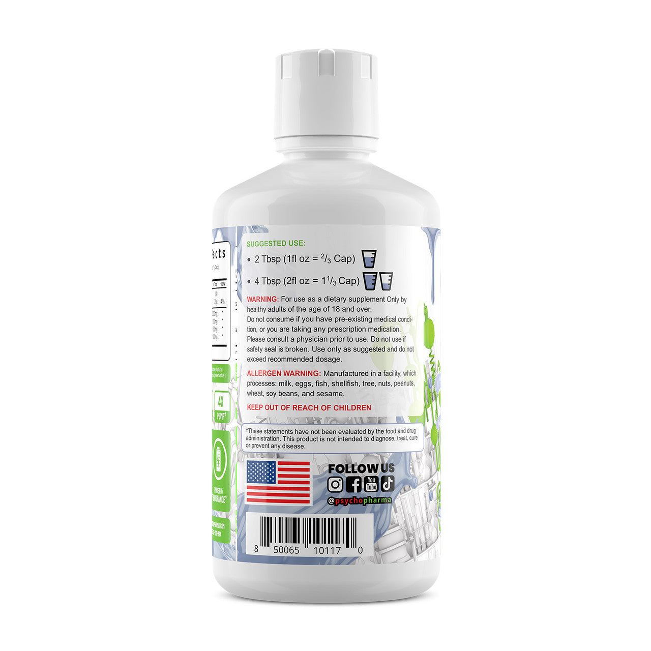 Psycho Pharma Psycho Syrup - Bemoxie Supplements