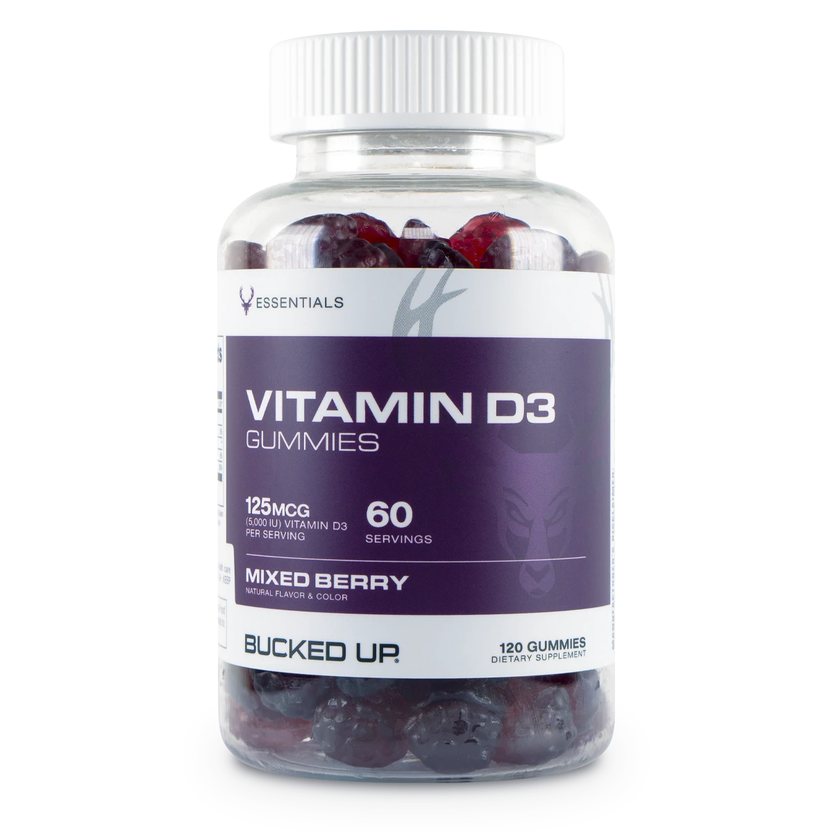 Bucked Up Vitamin D3 Gummies - Bemoxie Supplements