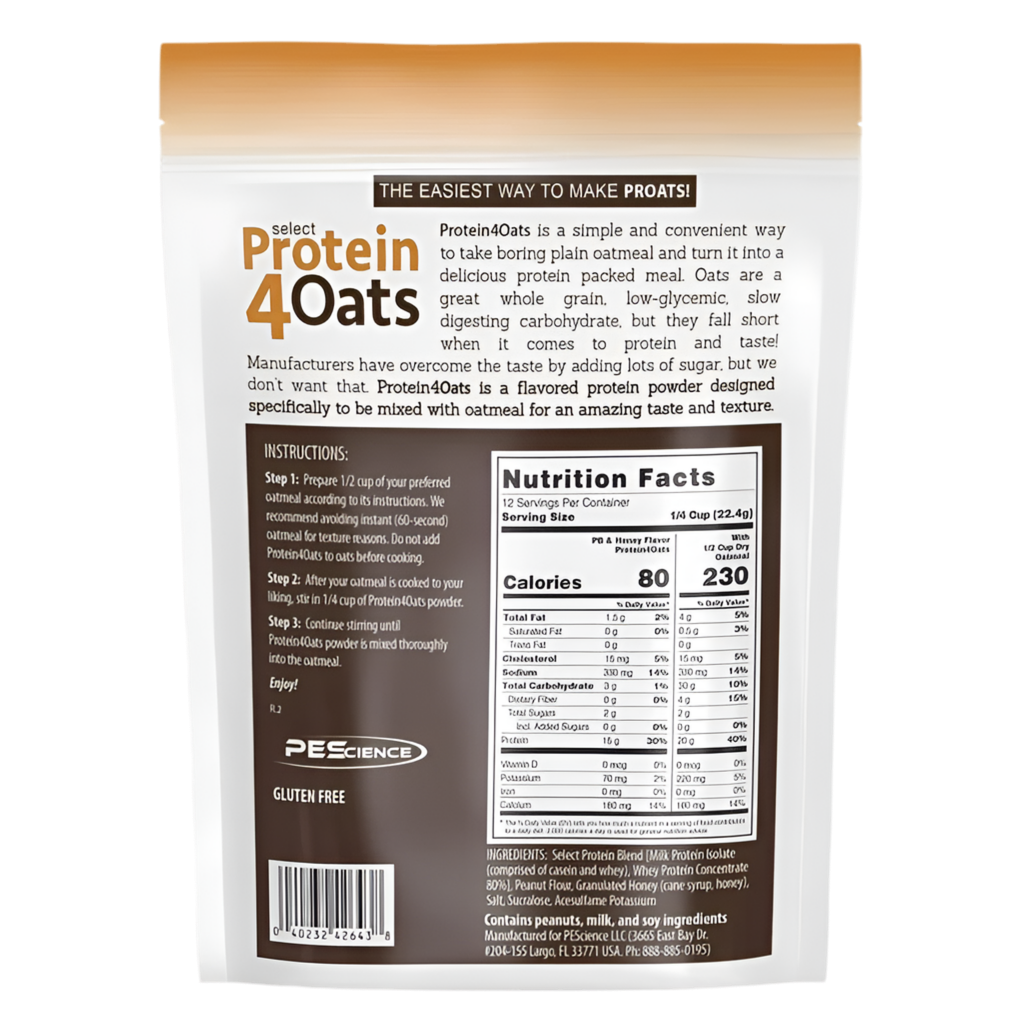 PEScience Protein 4 Oats
