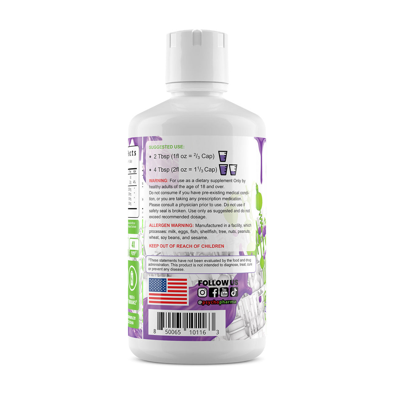 Psycho Pharma Psycho Syrup - Bemoxie Supplements