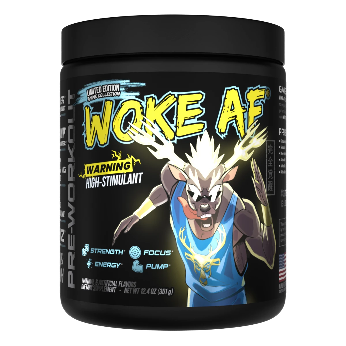 Woke AF Pre Workout - Bemoxie Supplements