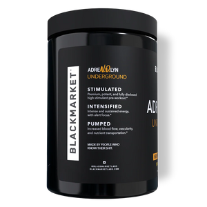 BlackMarket AdreNOlyn Underground PreWorkout - Bemoxie Supplements