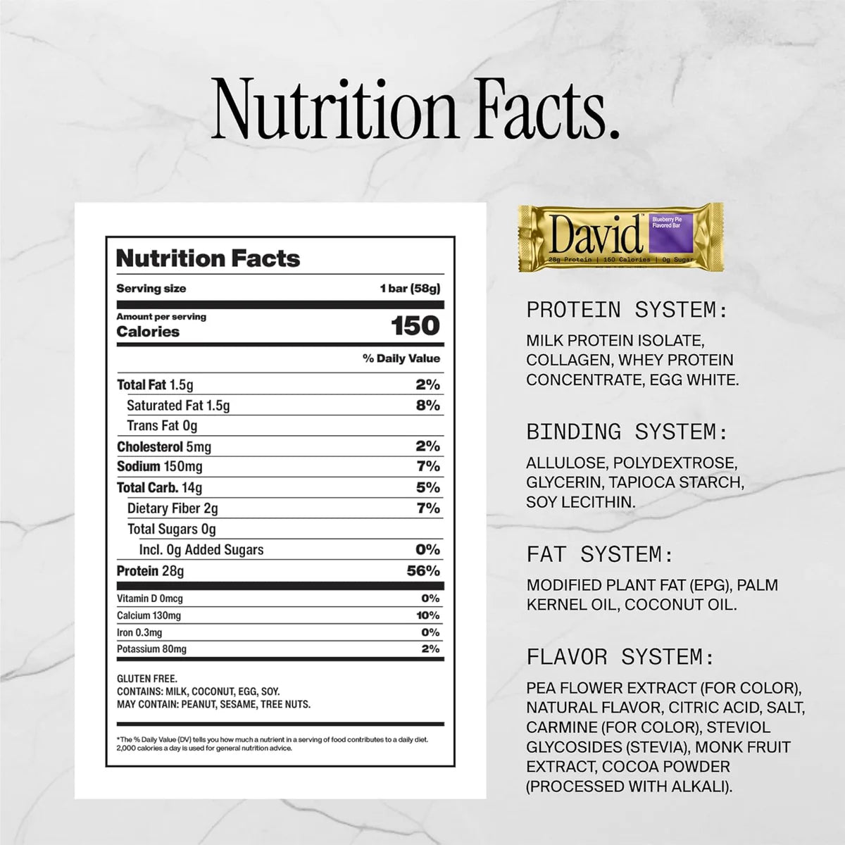 David Protein Bars - Bemoxie Supplements