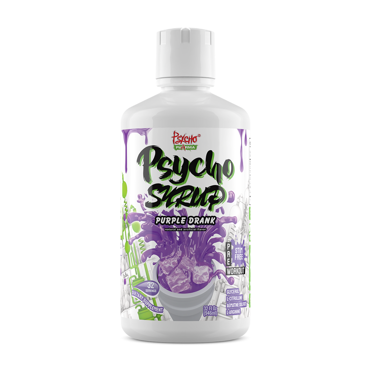 Psycho Pharma Psycho Syrup - Bemoxie Supplements