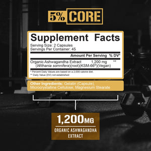 5% Nutrition KSM-66 Ashwaganda