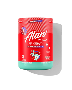 Alani Nu Pre Workout+ Cherry Slush (EXP 08/2026) - Bemoxie Supplements