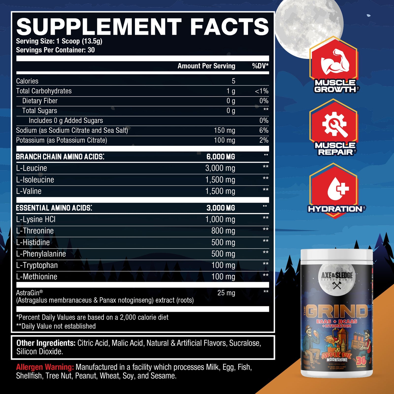 Axe & Sledge The Grind - Bemoxie Supplements