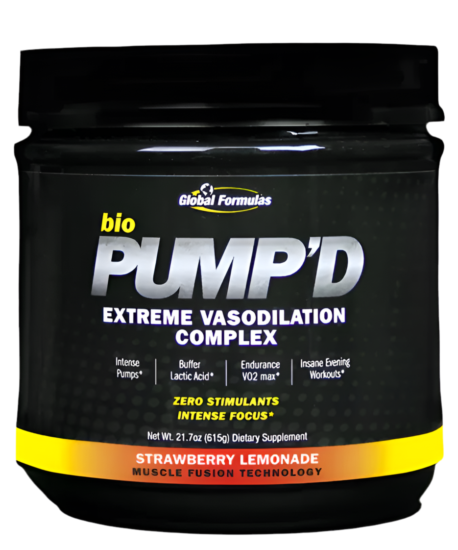 Global Formulas bioPump’d Non-Stim Bemoxie Supplements 