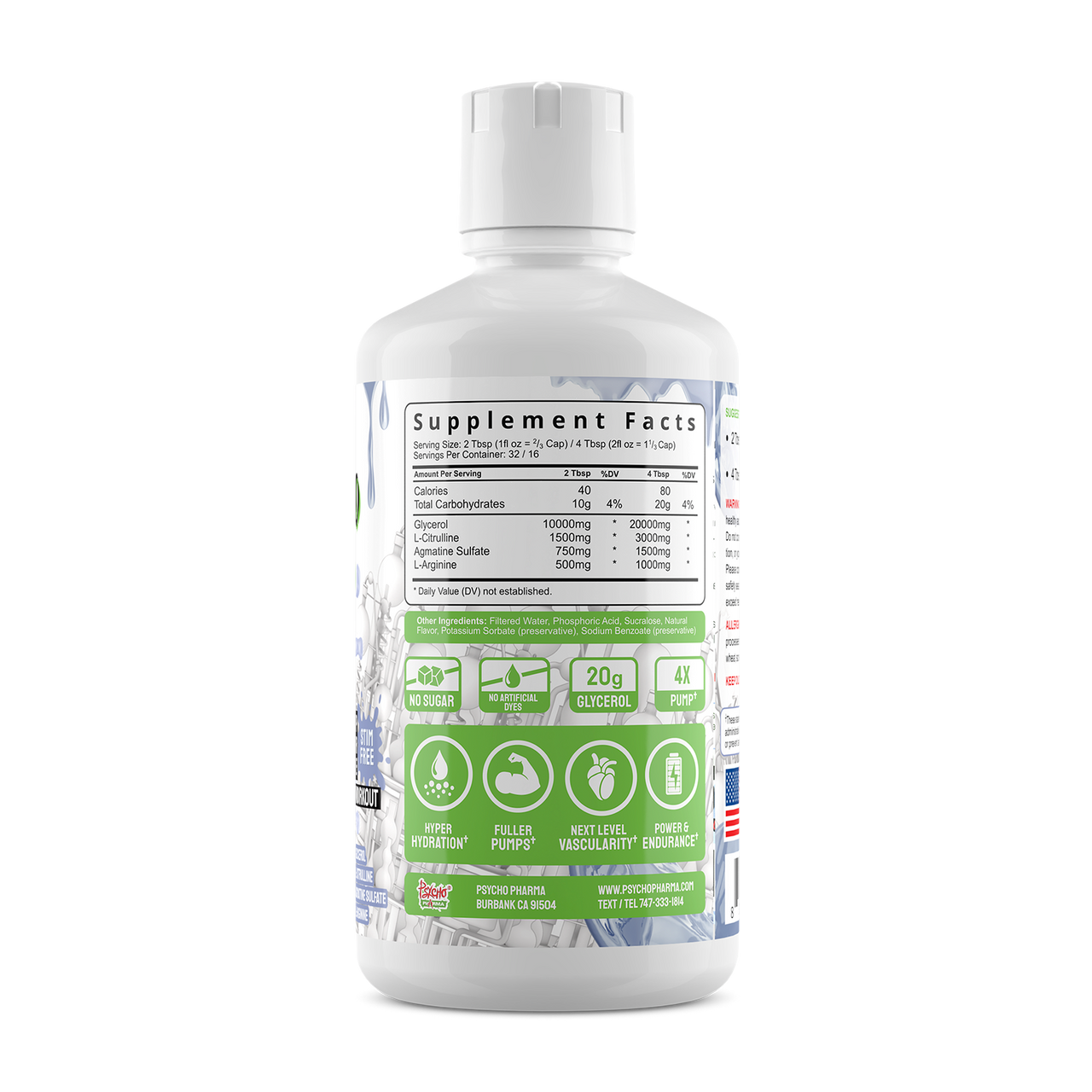 Psycho Pharma Psycho Syrup - Bemoxie Supplements
