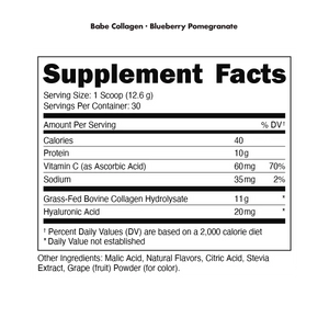 Babe Collagen By Bucked Up - Bemoxie Supplements