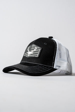 Bucked Up Flag Patch Hat - Bemoxie Supplements