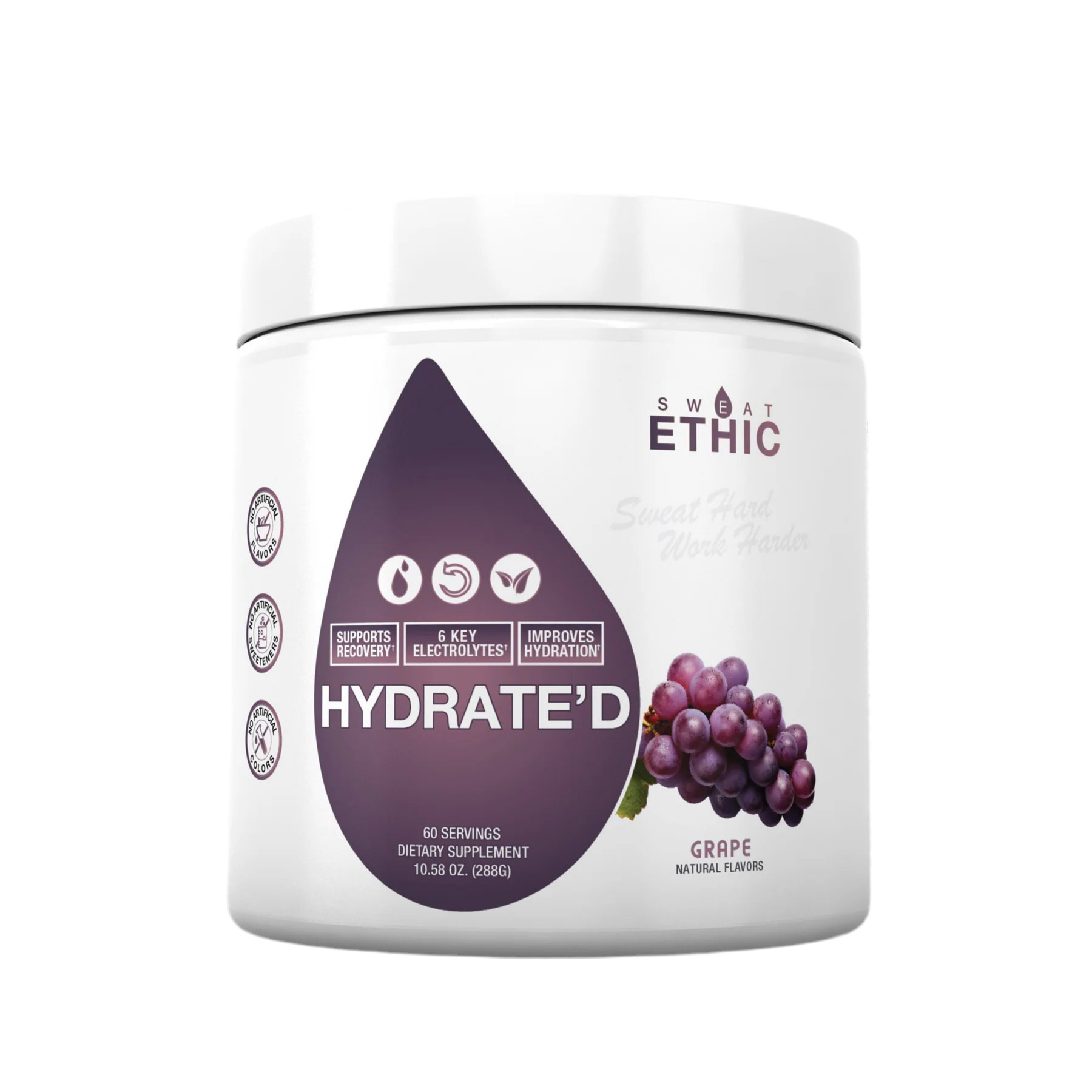 Felpa Sweat Ethic HYDRATED – Lampone E Blu, Uomo E Donna - 2