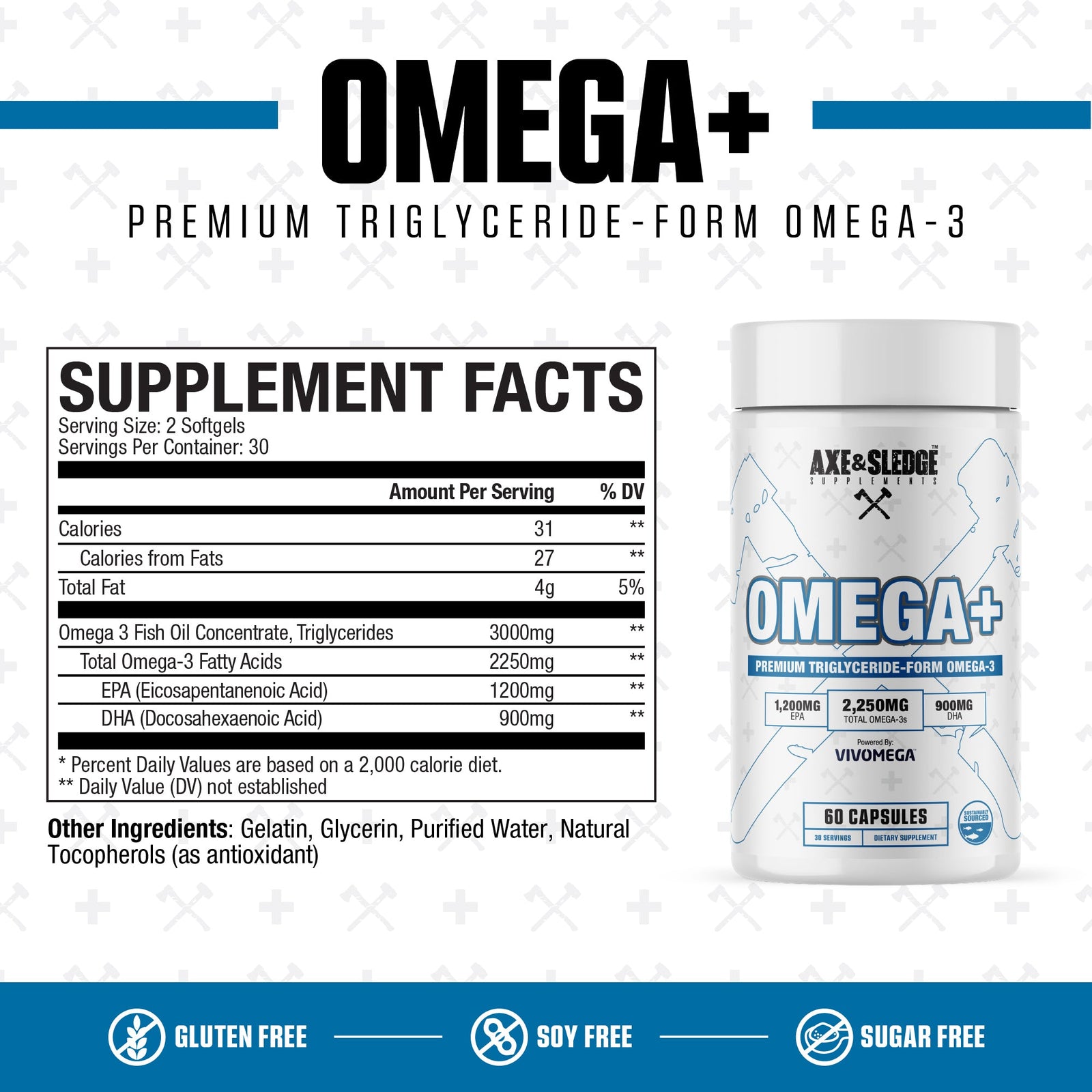Axe & Sledge Omega-3