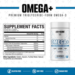 Axe & Sledge Omega-3