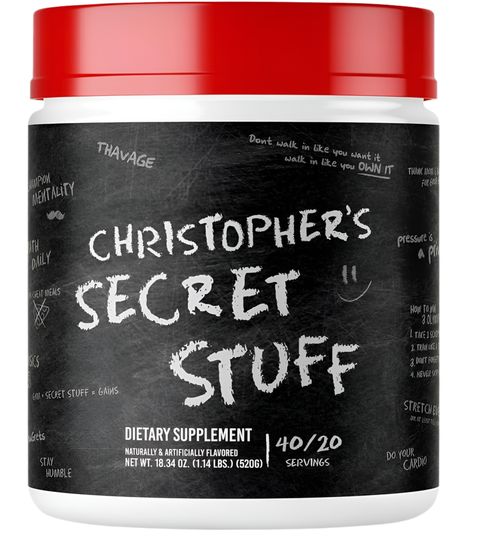 Las cosas secretas de Christopher de Raw Nutrition