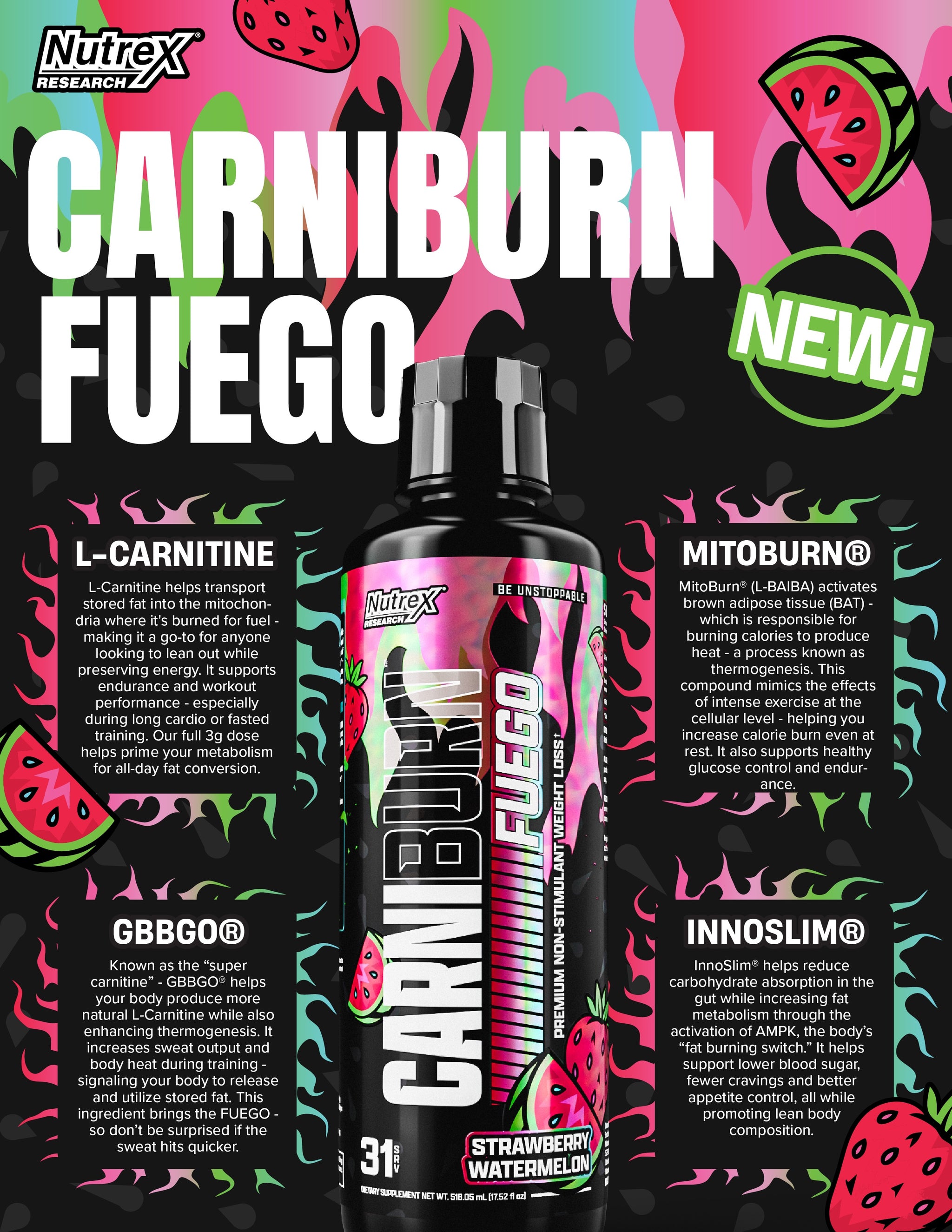 Nutrex CarniBurn Fuego Nutrex CarniBurn Fuego