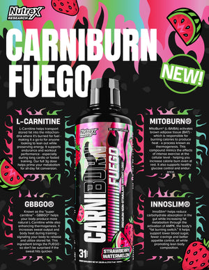 Nutrex CarniBurn Fuego - Bemoxie Supplements