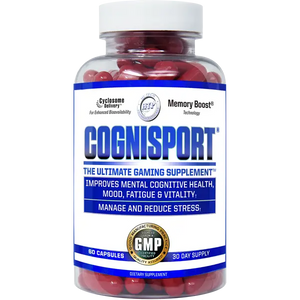 Hi-Tech Pharmaceuticals CogniSport – High-Stim Focus & Gaming Supplement - Bemoxie Supplements