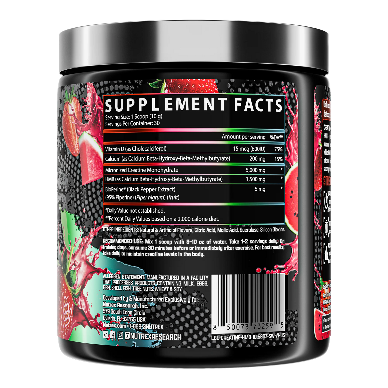 Nutrex Creatine + HMB - Bemoxie Supplements