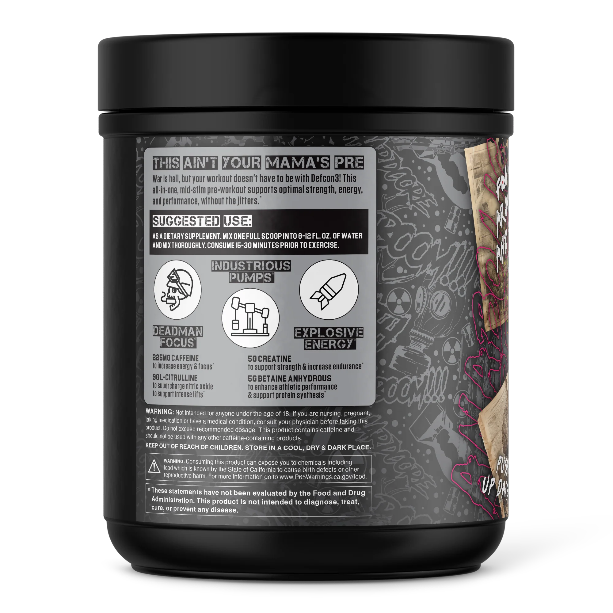 Anabolic Warfare DEFCON3 - Bemoxie Supplements