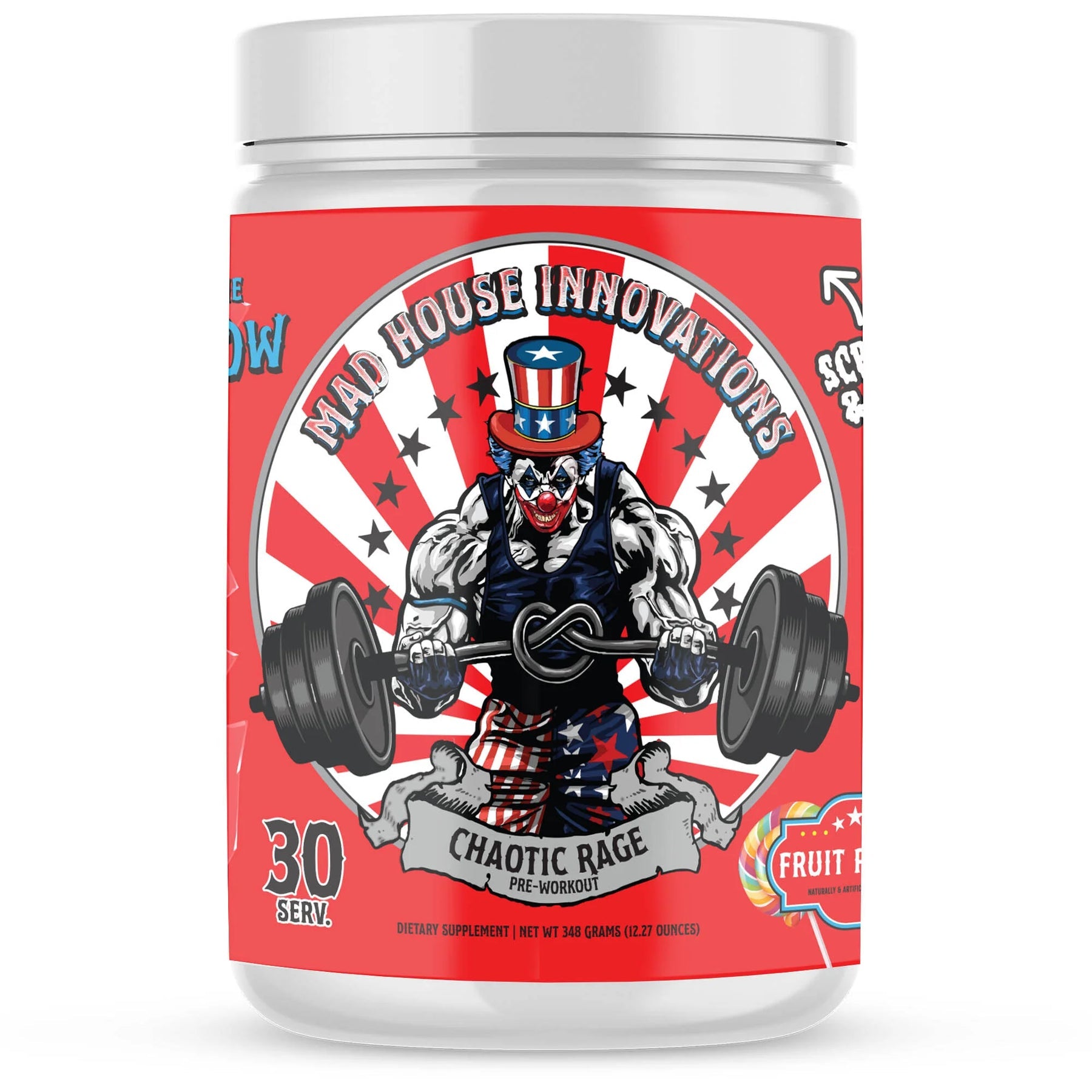 DMHA Chaotic Rage Pre Workout - Bemoxie Supplements