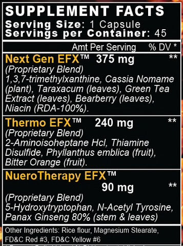 LEAN‑EFX™ – Advanced Weight‑Loss & Energy Support - Bemoxie Supplements