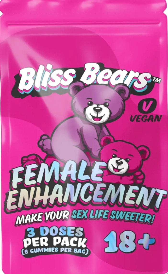 Bliss Bears – Female Enhancement Gummies - Bemoxie Supplements