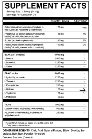 LGXNDS EAA + HYDRATION AMINOS - Bemoxie Supplements