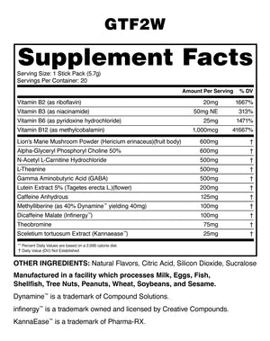 Anabolic Warfare GTF2W Sample (1) - Bemoxie Supplements