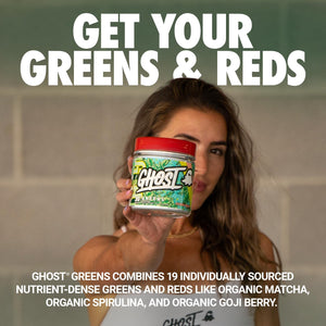 GHOST Greens Superfood Powder – Greens & Reds with Probiotics - Bemoxie Supplements